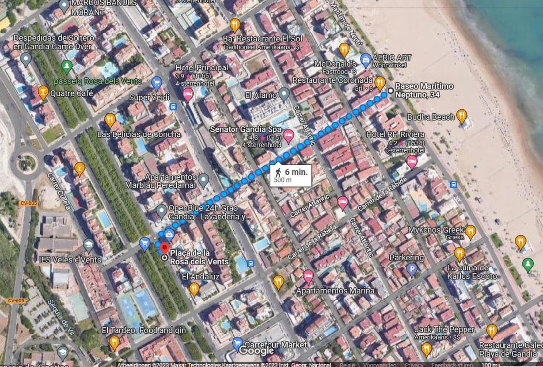 Apartmán Jardin 5 Playa De Gandia - No Fiestas - Con Wifi Exteriér fotografie